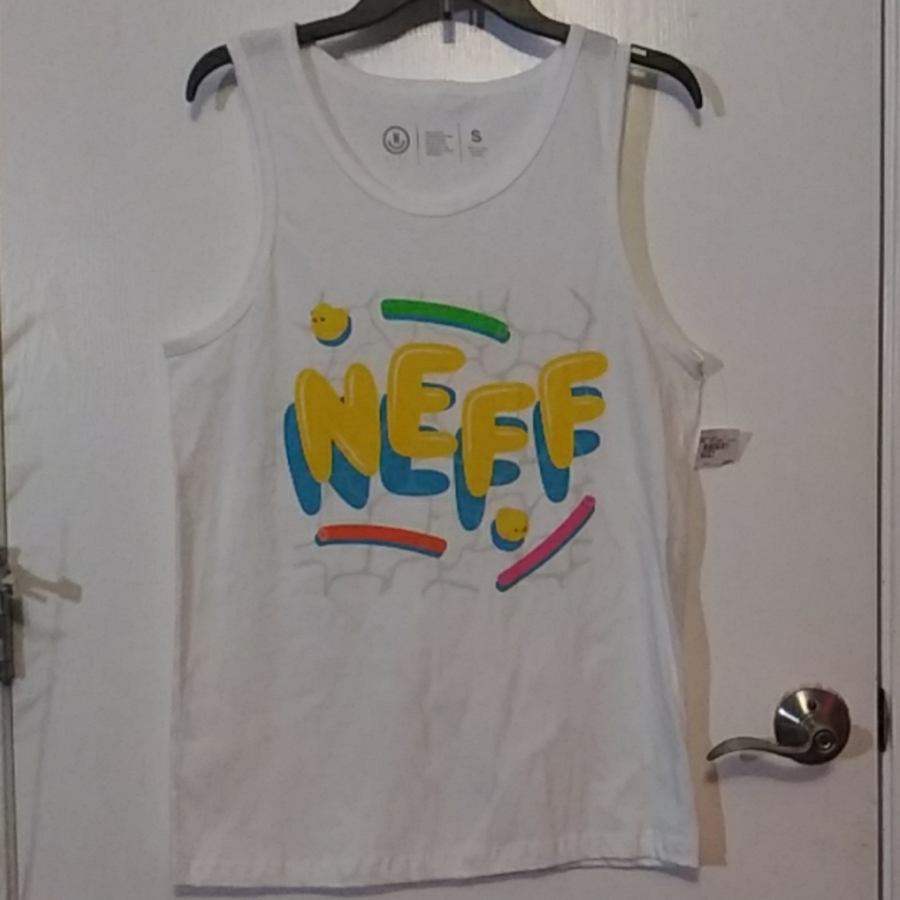 NWT Neff mens Rubber Duckie Tank Top.